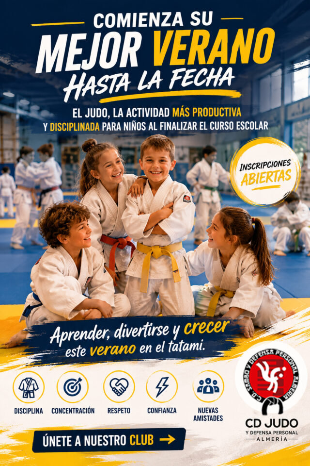 Judo para niños en verano