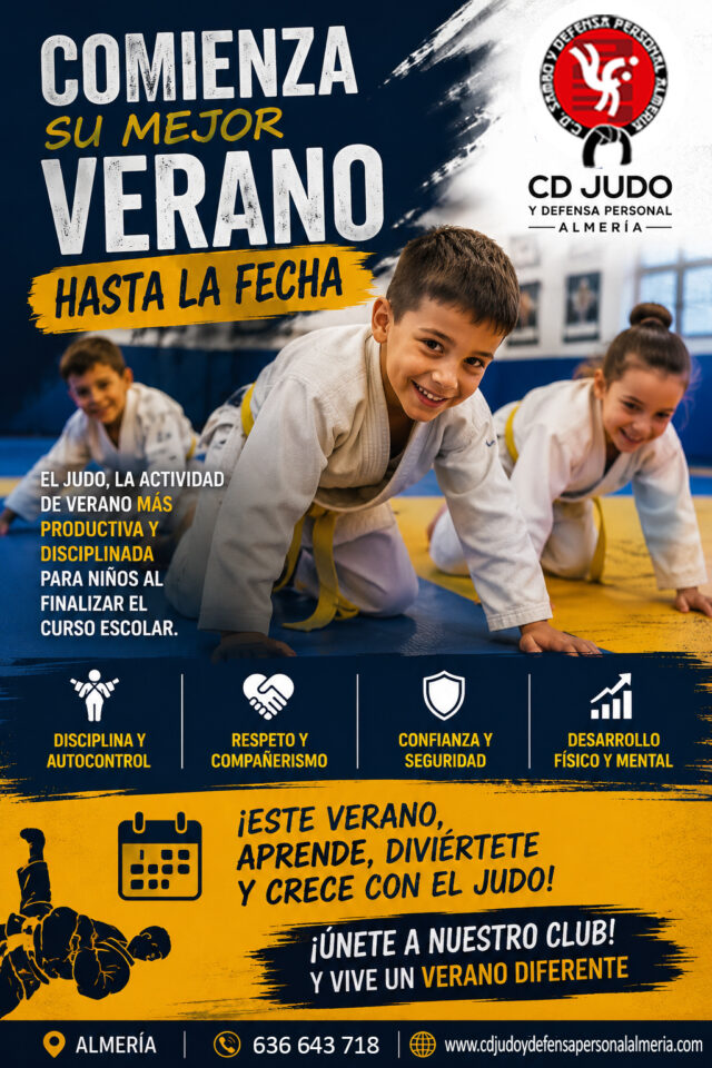 Judo para niños en verano