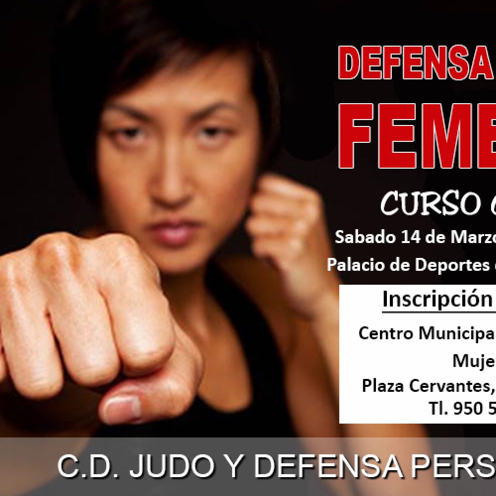 CURSO GRATUITO DE DEFENSA PERSONAL FEMENINA EN VICAR (Las Cabañuelas)