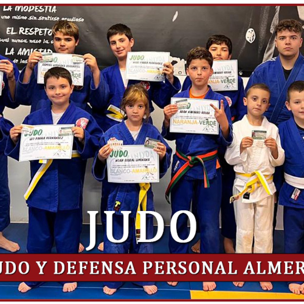 Entrega diplomas de Judo