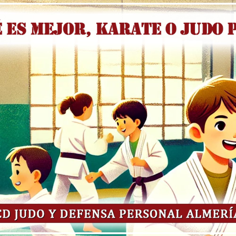 ¿Qué es mejor, Karate o Judo para niños?