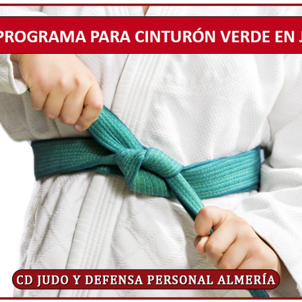 PROGRAMA PARA CINTURÓN VERDE EN JUDO