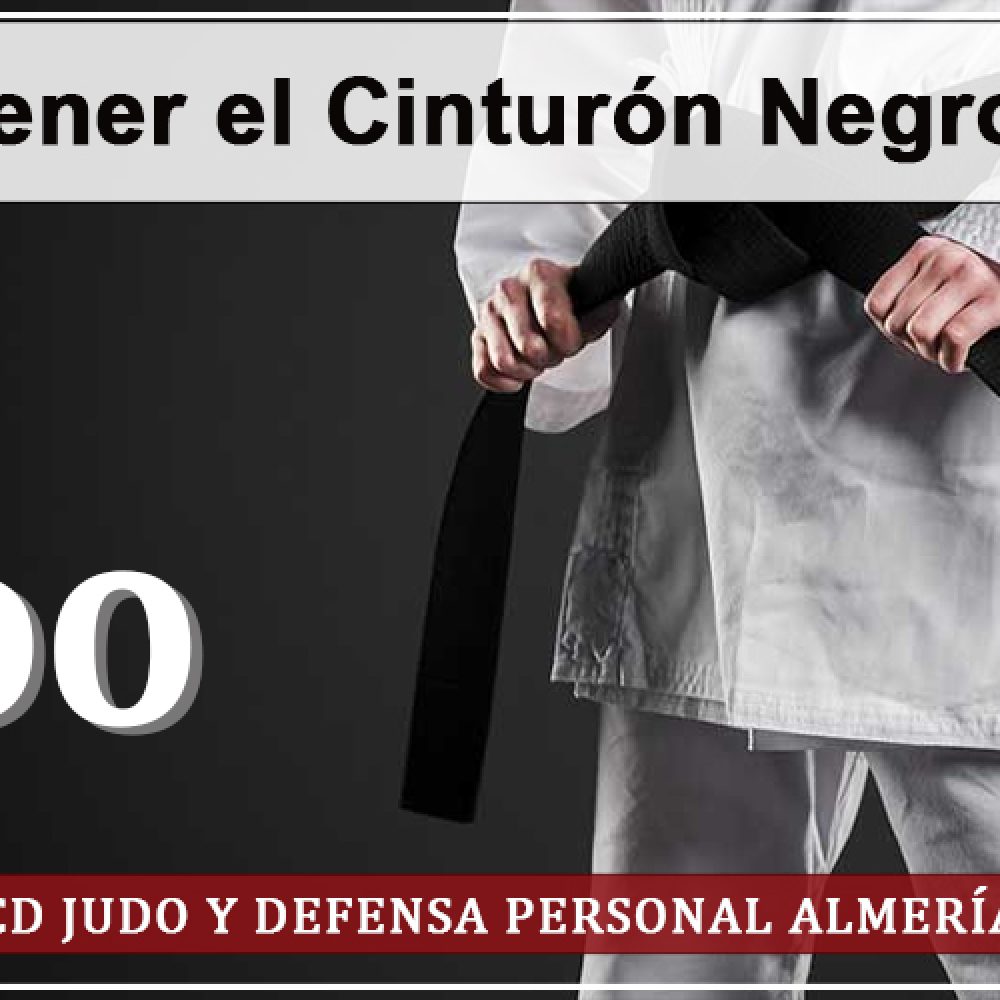 Lo necesario para obtener el Cinturón Negro 1º Dan en Judo