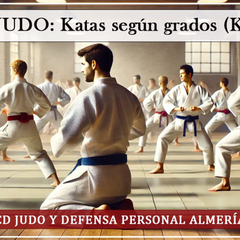 Detalle de Katas en Judo según sus Grados (Kyu y Dan)
