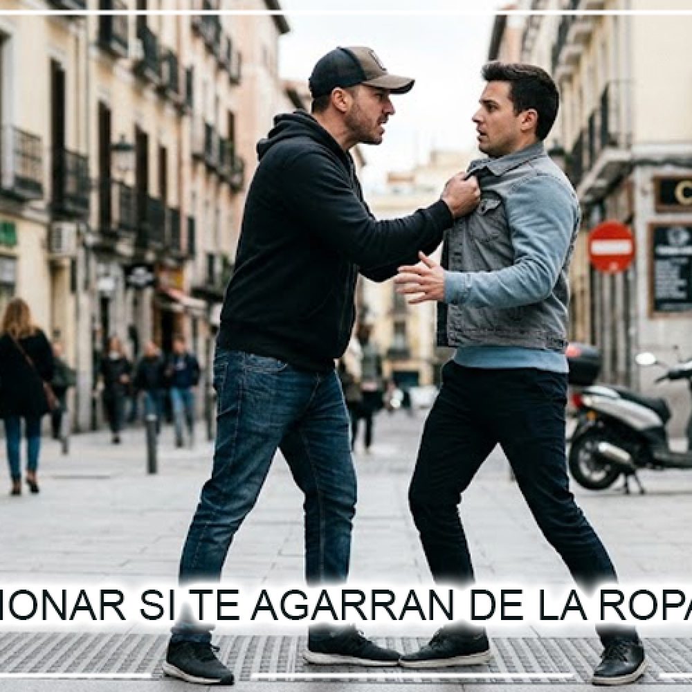 CÓMO REACCIONAR SI TE AGARRAN DE LA ROPA EN LA CALLE