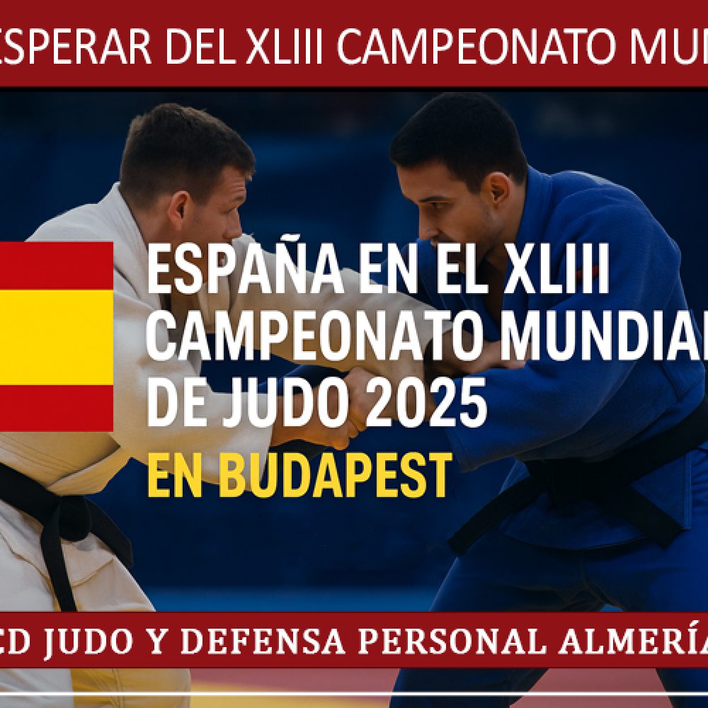 XLIII Campeonato Mundial de Judo 2025 en Budapest